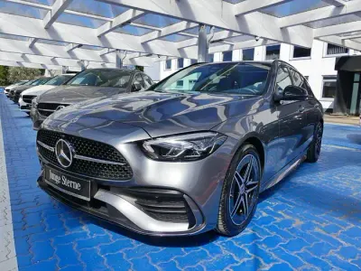 Gebraucht Mercedes C200 AMG 204 PS (150 kW) 2025 Metalliclack selenitgrau Kombi