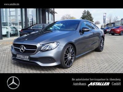 gebraucht Mercedes E220 d Coupé Avantgarde2x+Night+LED+Kam+PSD+AHK