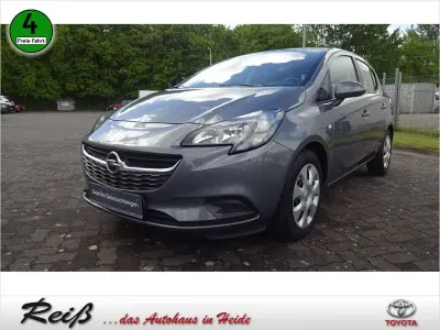 Usado Opel Corsa Edition 69 HP (50 kW) 2015 Cinzento Citadino