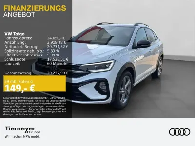 Brugt VW Taigo R-line 150 HK (110 kW) 2025 Hvid SUV