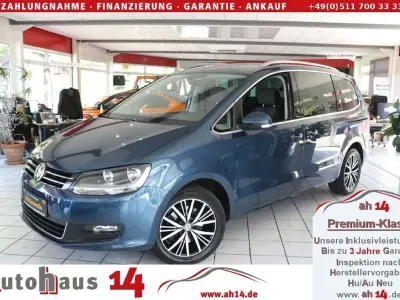 Gebraucht VW Sharan 150 PS (110 kW) 2016 Blau Van / Kleinbus