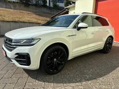 Gebraucht VW Touareg R-line 286 PS (210 kW) 2018 Weiß SUV