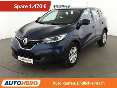 Gebraucht Renault Kadjar Life 131 PS (96 kW) 2017 Blau SUV