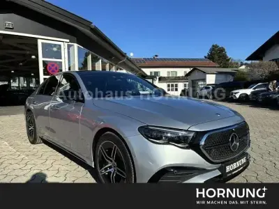 Gebraucht Mercedes E220 AMG 197 PS (144 kW) 2026 Metalliclack hightechsilber Limousine