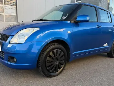 Second-hand Suzuki Swift 92 CP (67 kW) 2007 Albastru Hatchback