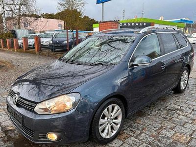 Usata VW Golf VI 105 CV (77 kW) 2010 Blu Utilitaria