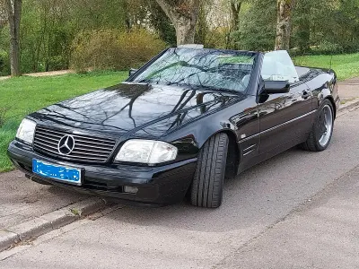 Gebraucht Mercedes SL320 231 PS (169 kW) 1998 Schwarz Cabrio