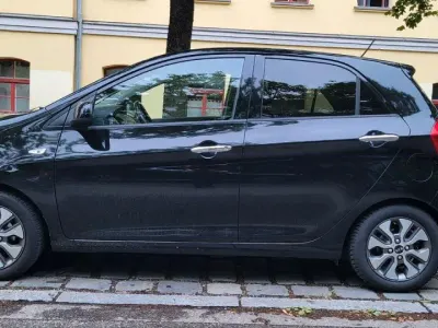 Gebraucht Kia Picanto DREAM-TEAM Edition 67 PS (49 kW) 2016 Schwarz Kleinwagen