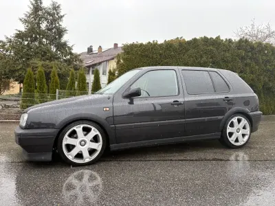 Gebraucht VW Golf III 1993 Schwarz Limousine