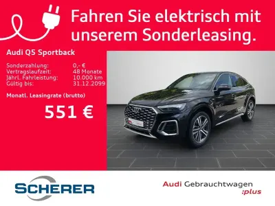 Używany Audi Q5 Sportback S-Line 367 KM (269 kW) 2022 Czarny SUV
