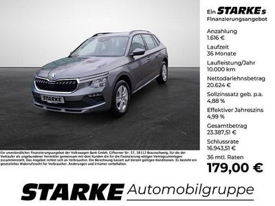 Graphitegrau metallic Gebraucht 2025 Skoda Kamiq Selection SUV | 22.240 € (Superpreis)