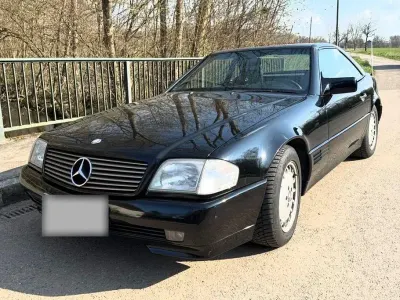 Gebraucht Mercedes SL320 231 PS (169 kW) 1994 Schwarz Cabrio