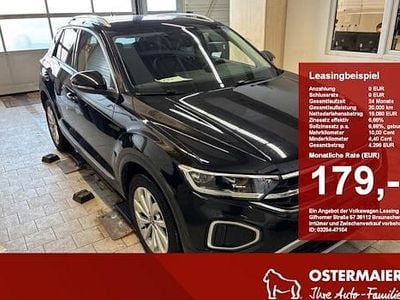 Gebraucht VW T-Roc Style 110 PS (80 kW) 2023 Schwarz SUV