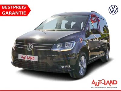 Usata VW Caddy Comfortline 125 CV (91 kW) 2018 Nero Monovolume