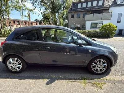 Gebraucht Opel Corsa 60 PS (44 kW) 2009 Blau Kleinwagen