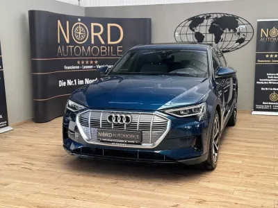Usata Audi e-tron S-Line 300 kW (408 CV) 2022 Blu SUV