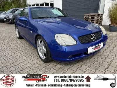 Gebraucht Mercedes SLK200 AMG 136 PS (100 kW) 1999 Blau Cabrio