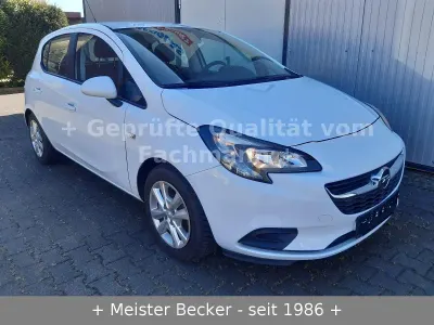 Gebraucht Opel Corsa Edition 90 PS (66 kW) 2015 Weiß Kleinwagen