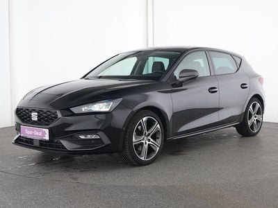 Gebraucht Seat Leon FR 116 PS (85 kW) 2022 Mitternachtsschwarz Limousine