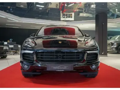 Gebraucht Porsche Cayenne S Sport 385 PS (283 kW) 2015 Tiefschwarzmetallic (metallic) SUV