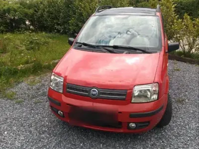 Brugt Fiat Panda 60 HK (44 kW) 2004 Rød Hatchback