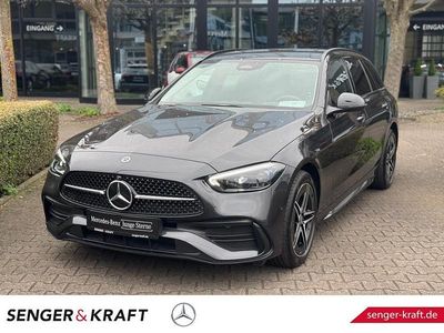 Grau Gebraucht 2024 Mercedes C300e AMG Kombi | 44.280 € (Fairer Preis)