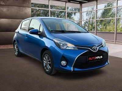 Gebraucht Toyota Yaris Comfort 99 PS (72 kW) 2014 Blau Kleinwagen
