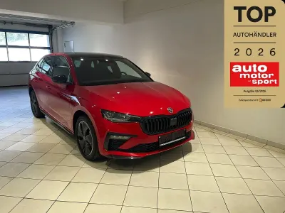 Gebraucht Skoda Scala Monte Carlo 150 PS (110 kW) 2025 Rot metallic Kleinwagen