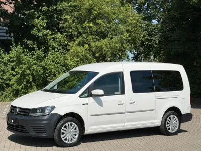 Gebraucht VW Caddy Maxi 110 PS (80 kW) 2018 Weiß Van / Kleinbus