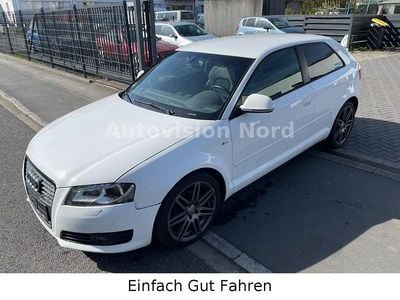 Gebraucht Audi A3 S-Line 125 PS (91 kW) 2009 Weiß Kleinwagen