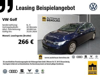 Blau Gebraucht 2021 VW Golf Limousine | 15.888 € (Guter Preis)