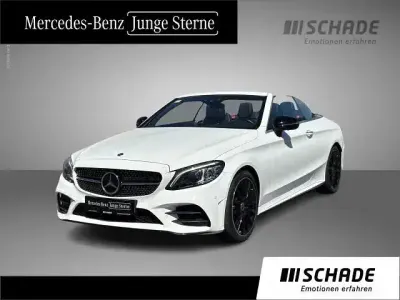 Gebraucht Mercedes C220 AMG line 194 PS (142 kW) 2022 Weiß Cabrio