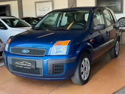 Gebraucht Ford Fusion Fun X 75 PS (55 kW) 2007 Blau Kleinwagen