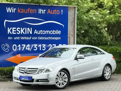 Brugt Mercedes E250 204 HK (150 kW) 2012 Sølv Coupe