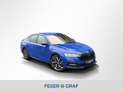 Gebraucht Skoda Octavia SportLine 150 PS (110 kW) 2022 Blau Limousine
