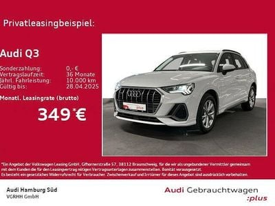 Gebraucht Audi Q3 S-Line 190 PS (139 kW) 2023 2y gletscherweiß metallic SUV