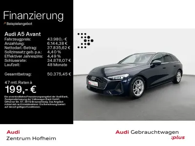 Gebraucht Audi A5 Premium 204 PS (150 kW) 2025 Firmamentblau metallic Kombi