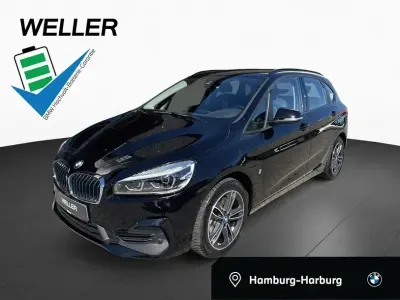 Gebraucht BMW 225 Active Tourer iPerformance 224 PS (164 kW) 2019 Schwarz Van / Kleinbus
