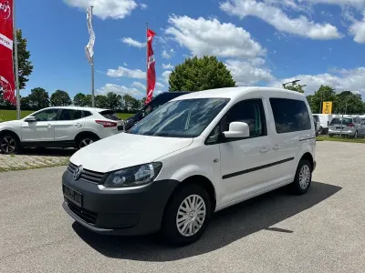 Gebraucht VW Caddy 75 PS (55 kW) 2013 Weiß Van / Kleinbus