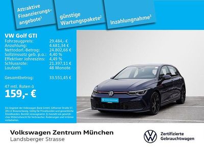 Gebraucht VW Golf VIII GTI 245 PS (180 kW) 2023 Blau Limousine