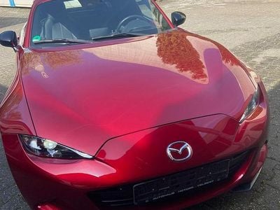 Usata Mazda MX5 132 CV (97 kW) 2022 Rosso Cabrio