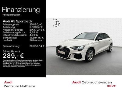 Gebraucht Audi A3 S-Line 245 PS (180 kW) 2022 Weiß Limousine