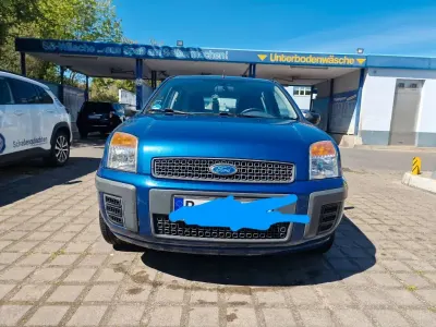 Gebraucht Ford Fusion Style 80 PS (58 kW) 2008 Blau Kleinwagen