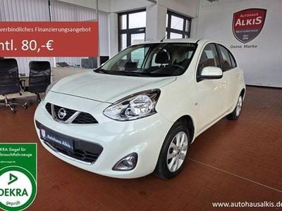 Gebraucht Nissan Micra Acenta 80 PS (58 kW) 2015 White pearl (m) (metallic) Kleinwagen