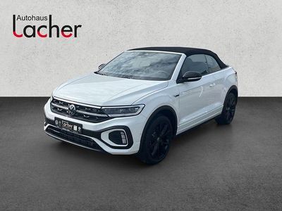 Gebraucht VW T-Roc Cabriolet R-line 150 PS (110 kW) 2025 Pure white/schwarz Cabrio