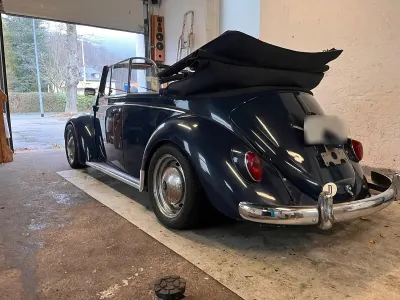 Gebraucht VW Käfer 1969 Blau Cabrio