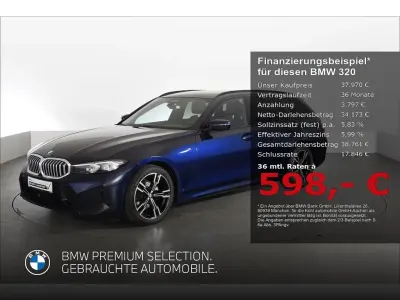 Gebraucht BMW 320 M Sport 190 PS (139 kW) 2024 Blau Kombi