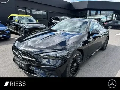 Gebraucht Mercedes CLE300 AMG 313 PS (230 kW) 2024 Metalliclack obsidianschwarz m Coupé