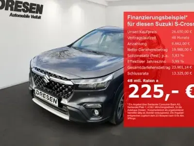 Gebraucht Suzuki SX4 S-Cross Comfort+ 116 PS (85 kW) 2025 Grau SUV