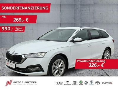 Gebraucht Skoda Octavia Style 150 PS (110 kW) 2023 Moonweiss metallic Kombi